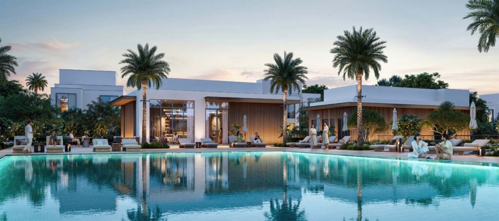 VIew of villas exterior